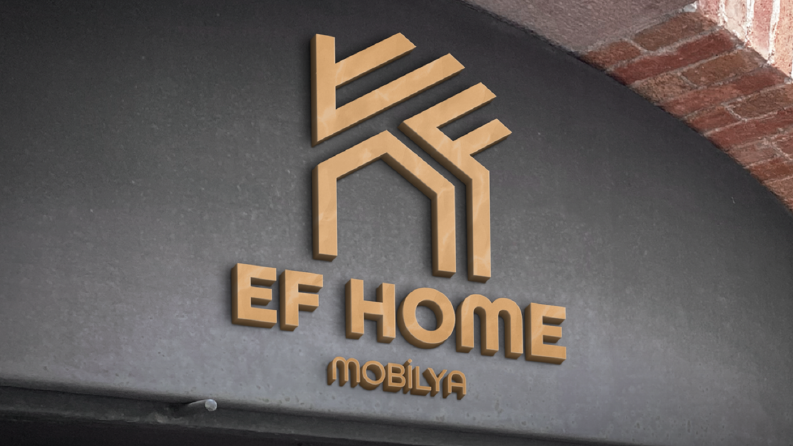 "EF HOME MOBİLYA" LOGO TASARIMI