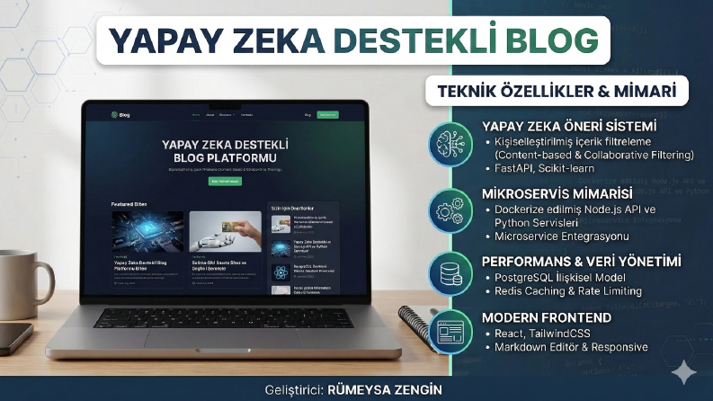 YAPAY ZEKA DESTEKLİ BLOG WEB SİTESİ