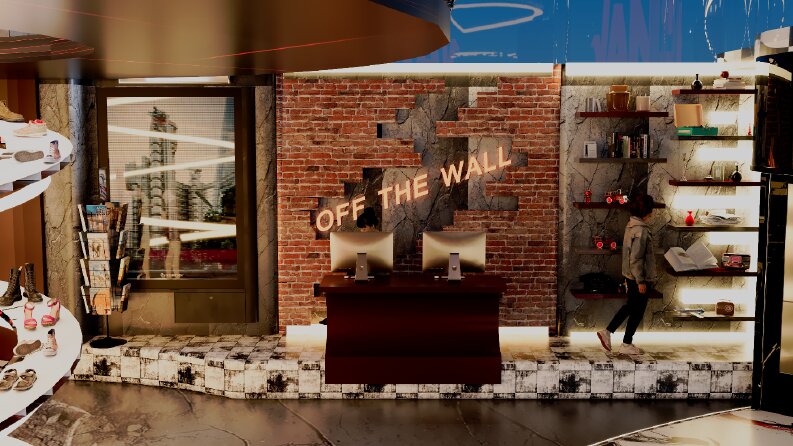 Vans Mağazası- sokak kültürü