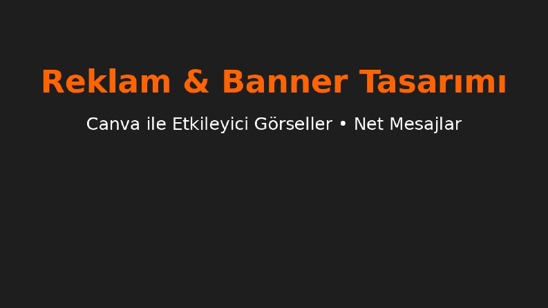 Canva ile Hazırlanmış Etkileşim Odaklı Görsel Tasarımlar