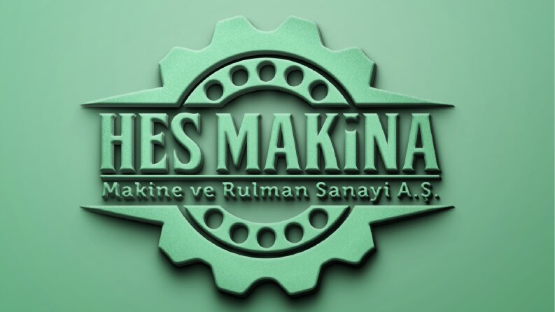 HES MAKİNA için tasarladığım yeni logo çalışması! 🎯