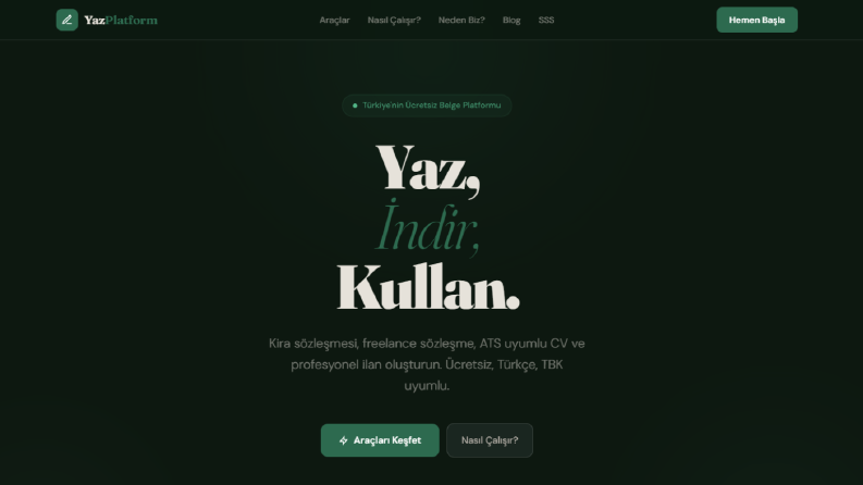 Hız ve SEO Odaklı Modern Web & Yazılım Projeleri