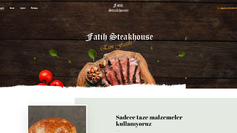Fatih Kasap Web Site Tasarımı 