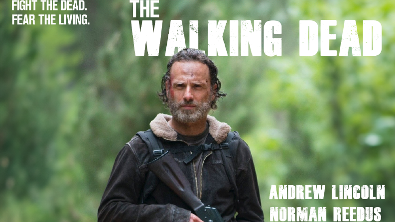 The Walking Dead: Konsept Dizi Afisi Tasarımı