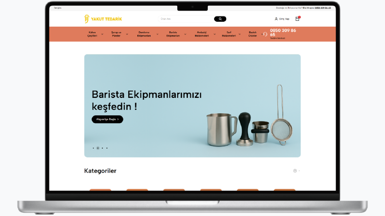 Yakut Tedarik E-Ticaret Sitesi