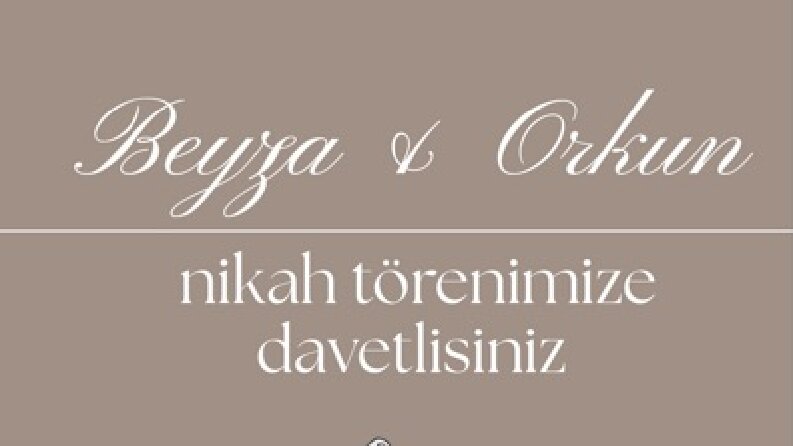 Kişiye özel her tarza uygun davetiye tasarımı yapıyorum 