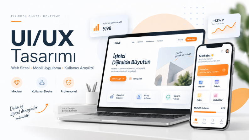 Modern Mobil/Web UI/UX Tasarımlar