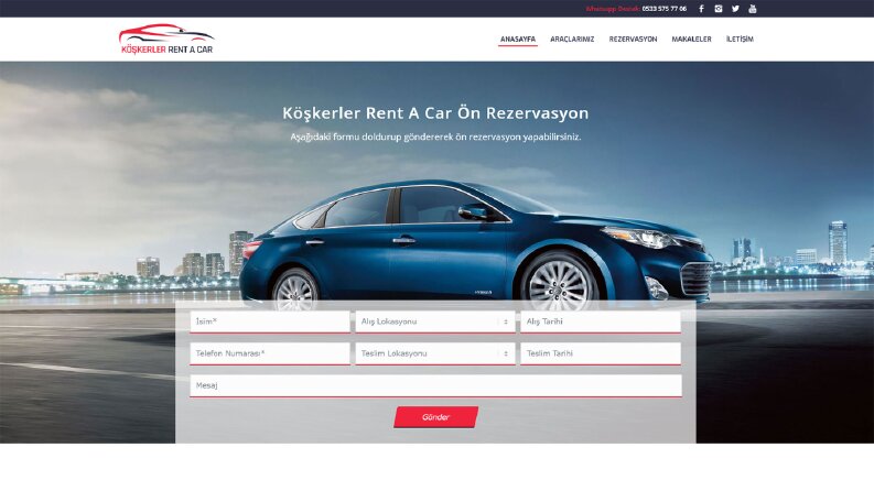 Köşkerler Rent A Car