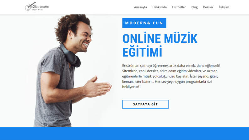 Kişisel portfolyo web sitesi