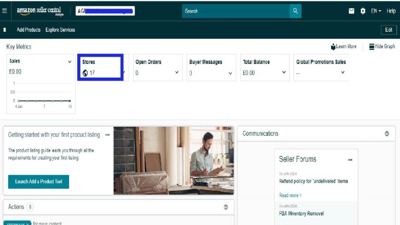 17 Ülkede Açtığımız Bazı Amazon Hesapları