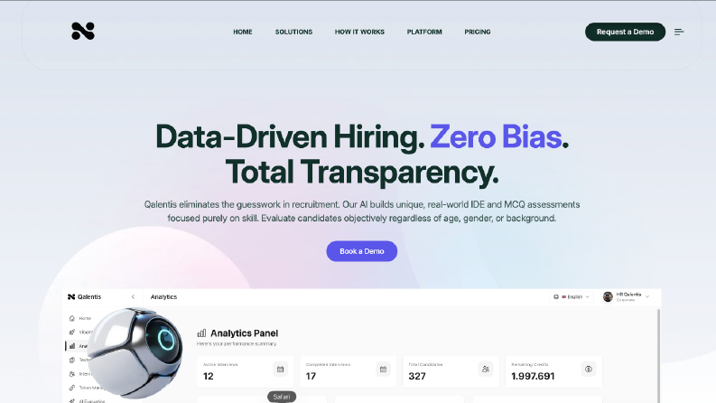 Qalentis.com Web Sitesi Tasarımı