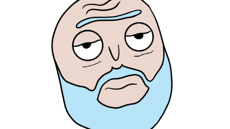 Baho rick and morty çizim
