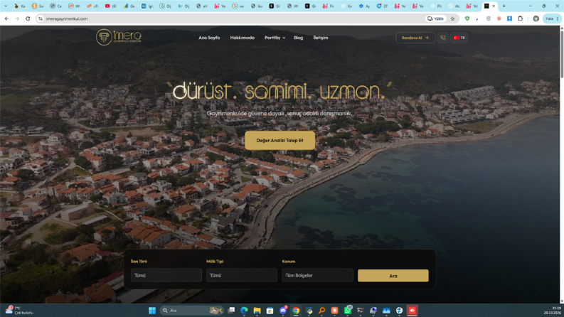 İmera Gayrimenkul – Emlak Arama Platformu