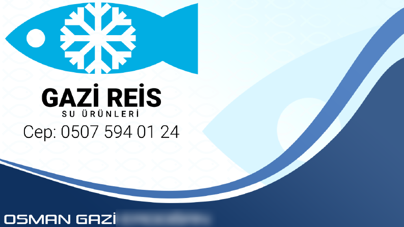 Gazi Reis Firmasına özel tasarımlar