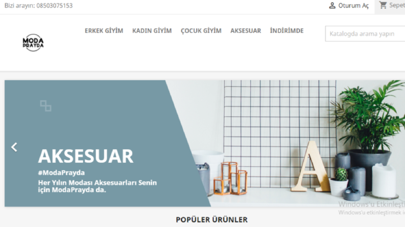 KURUMSAL E-TİCARET SİTESİ
