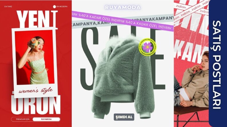 Sosyal Medya Satış Postları