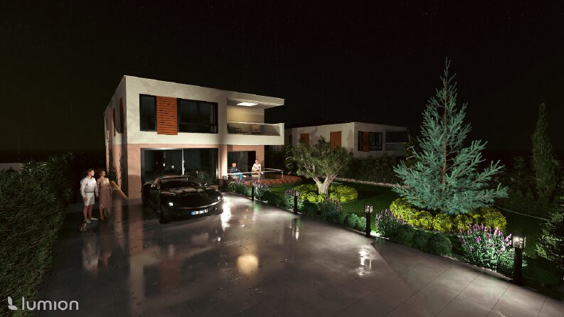 3D Villa Peyzaj Projesi