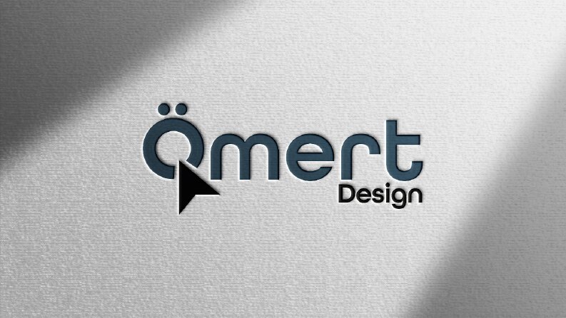 OmertDesign logo çalışması.