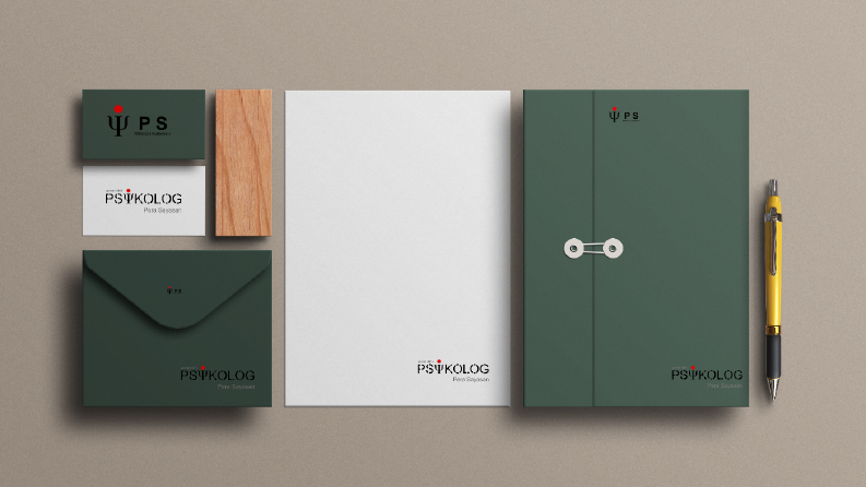 PS Psikoloji & Danışmanlık: Logo ve Kurumsal Kimlik Tasarımı