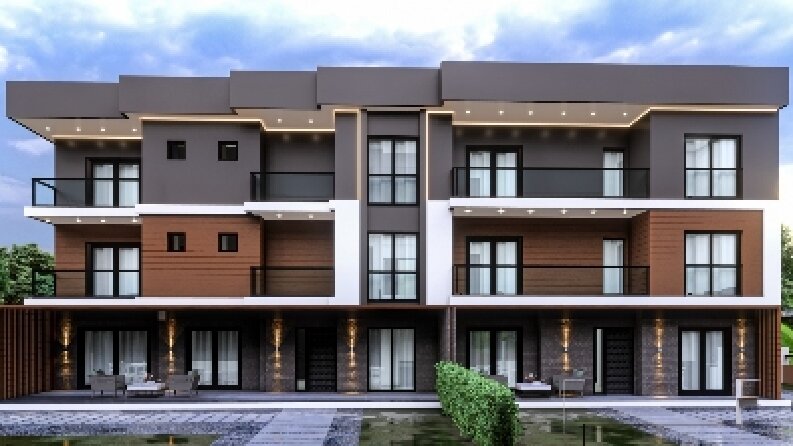 Villa tasarımı ve render çalışması 