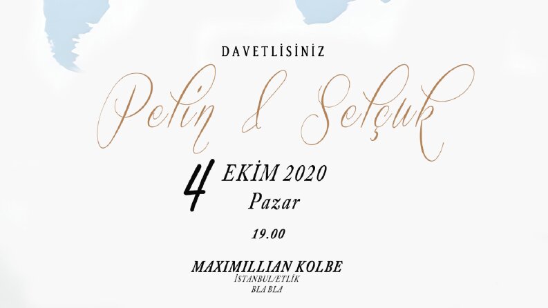 DAVETİYE ÖRNEKLERİ