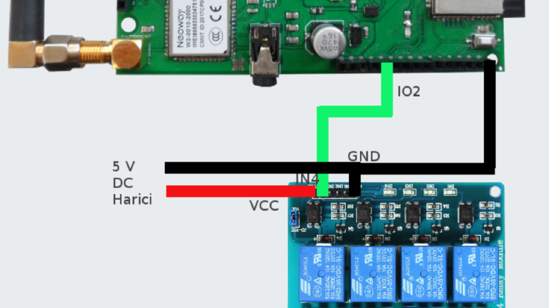 HIZLIFiL WiFi-BLE-2G Kartı ile Cihaz Açma