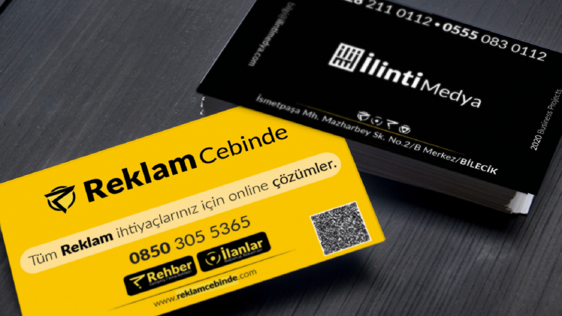 Reklamcebinde - Kartvizit