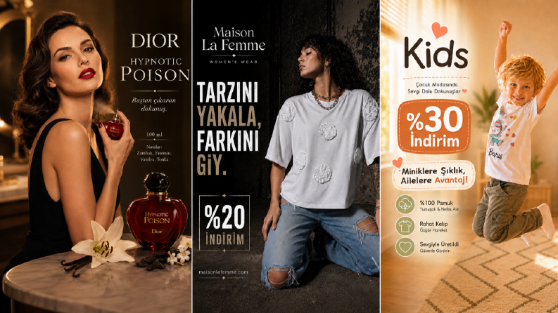 Yapay zeka ile reklam görsel tasarımı