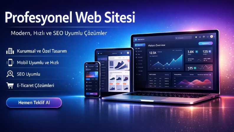 Profesyonel E-Ticaret Sitesi Geliştirme