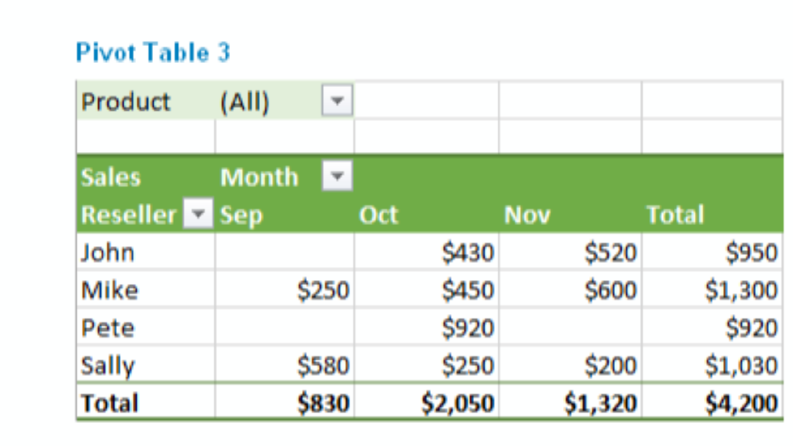 Profesyonel Excel
