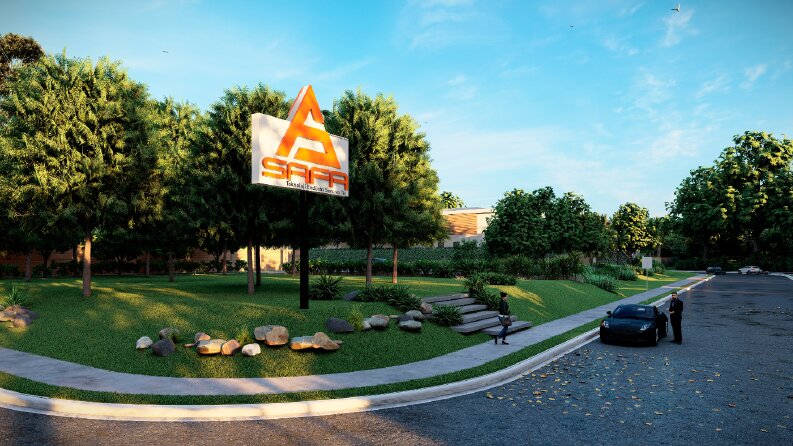 ''SAFA LTD.ŞTİ.'' Totem tasarımı