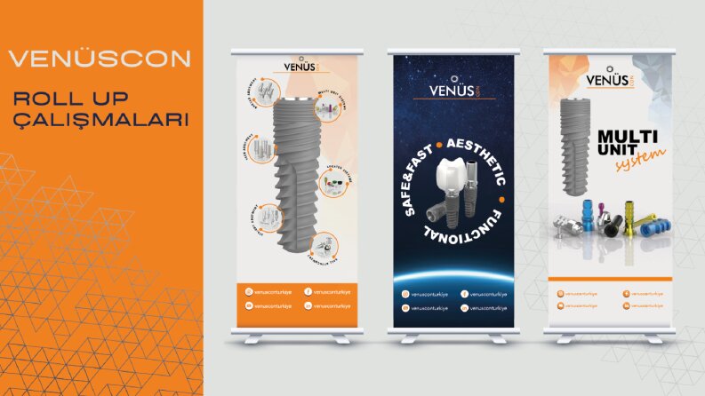 VenüsCon-Roll Up Tasarımı