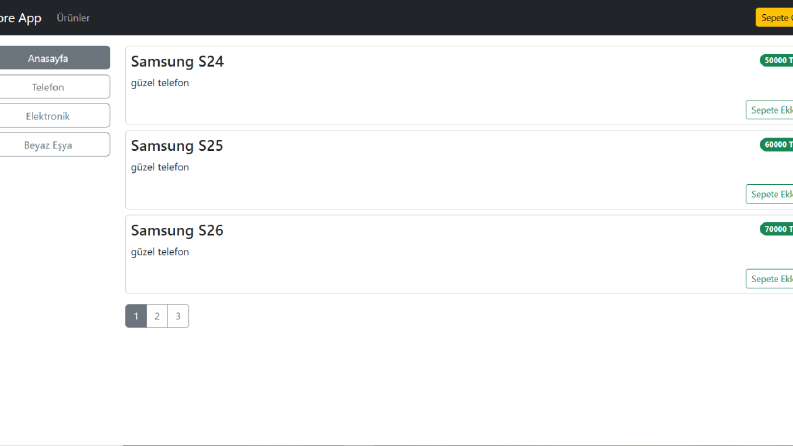 ASP.NET Core StoreApp