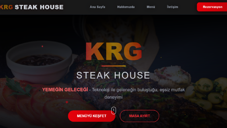 steak house web sitesi