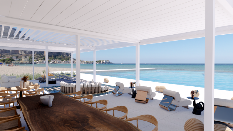 Veranda teras tasarımı- RENDER