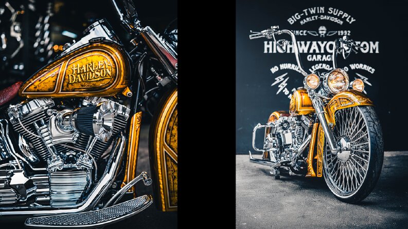 EICMA Ödüllü Harley-Davidson Premium Fotoğraf Çekimi