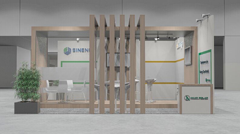 Akar Solar Fuar Stand Tasarımı