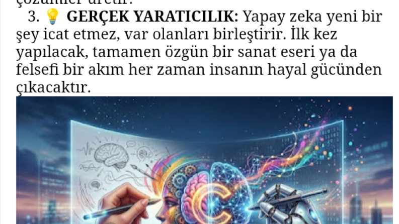 Yapay Zeka ve Teknolojik Dönüşüm Makale Örneği