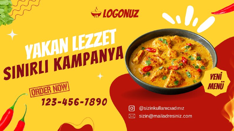 Yemek Kampanya Banner’ı