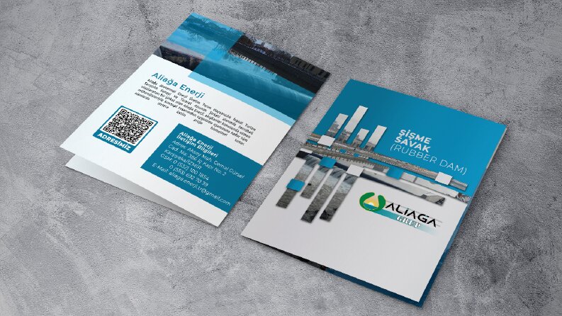 Aliağa Grup/Enerji Broşür Tasarımı Çalışması