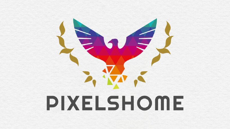 Pixels Home Logo Tasarımı