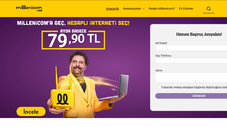 Millenicom.net Partner Web Sitesi