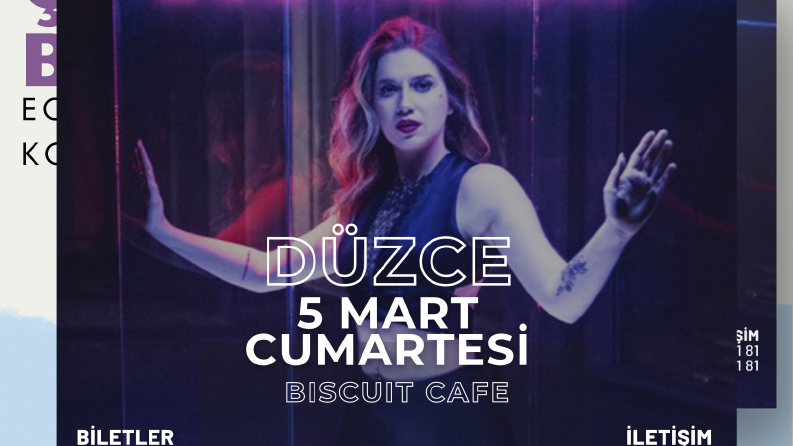 Ece Mumay Konser Afişi ve Çekiliş Görseli