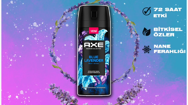 AXE deodorant tasarımı