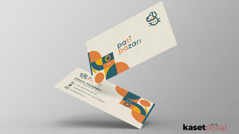 Pati Pazarı kartvizit tasarımı