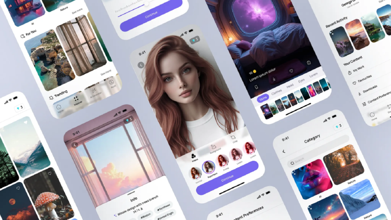 Wallpapers App - UI/UX