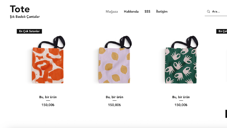 Moda & Aksesuar Mağaza Tasarımı