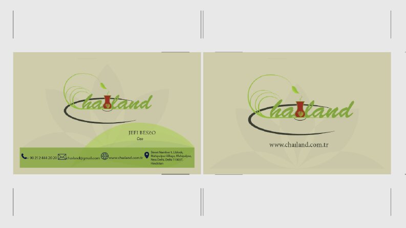 chailand-cafe logo tasarımı 