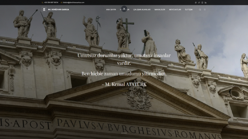 Avukat Site Yapımı