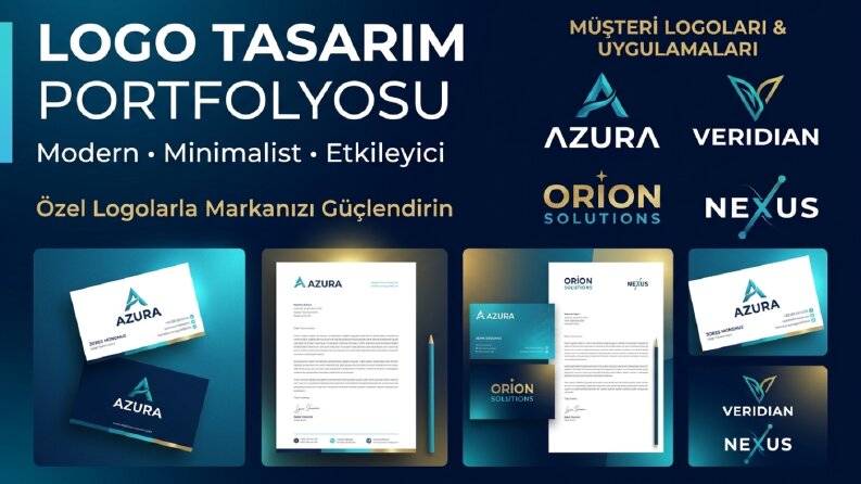 Ben markanızı öne çıkaracak modern ve özgün logo tasarımları